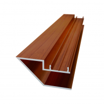 135 DEG Conceal Fix Slat U-Channel - 5800mm - Red Cedar
