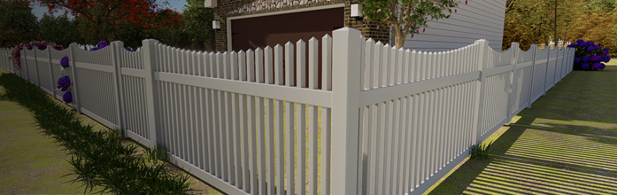 Picket PVC Fencing