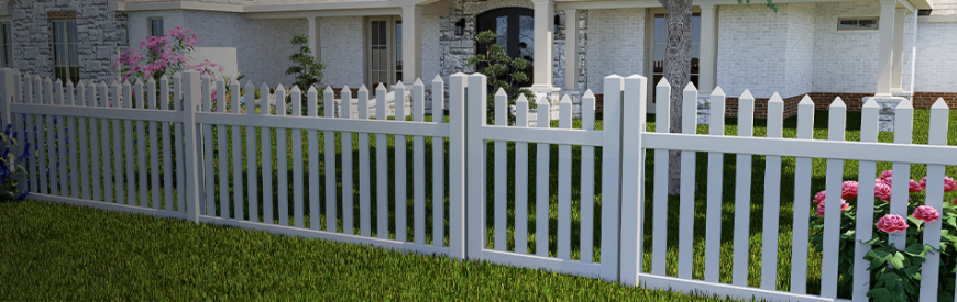 Picket PVC Fencing