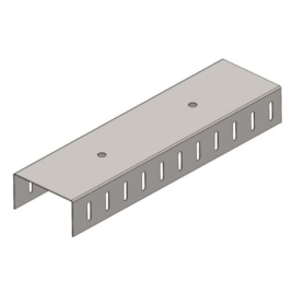 Track Deflection Head Slotted 92mmx3.0mx0.75bmt