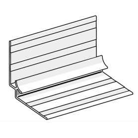 James Hardie Aluminium Internal Corner 9mm x 3000mm