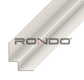 Aluminium Shadowline Wall Angle 19x9x9x15mm 3600mm (36)Rondo