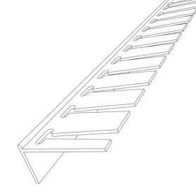 Archway L Bead 13mm&16mm Trim-Tex (50)