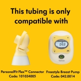 Freestyle tubing to Medela Flex Connector