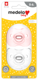 Silicon Duo Soother 0-6 Assorted