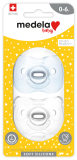 Silicon Duo Soother 0-6 Assorted