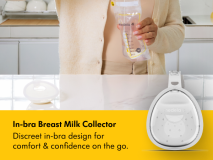 2 x In-Bra Breast Milk Collector