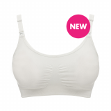 Hands-Free 3 in 1 Nursing & Pumping Bra White