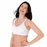 Hands-Free 3 in 1 Nursing & Pumping Bra White