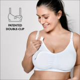 Hands-Free 3 in 1 Nursing & Pumping Bra White