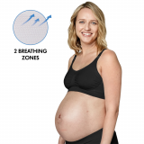 Keep Cool™ Breathable Maternity and Nursing Bra Black