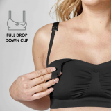 Keep Cool™ Breathable Maternity and Nursing Bra Black