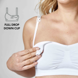 Keep Cool™ Breathable Maternity and Nursing Bra White