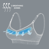 Keep Cool™ Breathable Maternity and Nursing Bra White