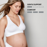 Keep Cool™ Sleep Breathable Maternity and Nursing Bra - White