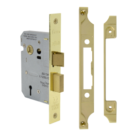 Lock Kit 3 Lever Rebated (1107 + 1109)