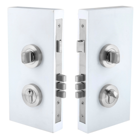 Pull Handle Double Turn Lock Round 60mm