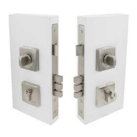 DELETED - Pull Handle Double Turn Lock Square 60mm