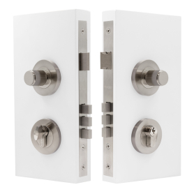 NIDO - Double Turn Lock Kit - Linear Knurl