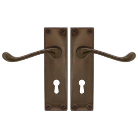 York Square Longplate - Std Keyhole