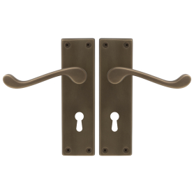 York Square Longplate - Std Keyhole