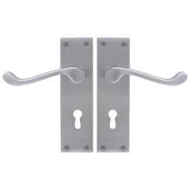 York Square Longplate - Std Keyhole