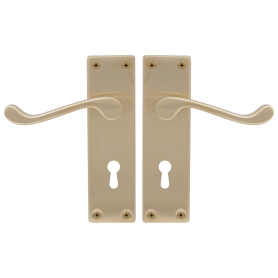 York Square Longplate - Std Keyhole