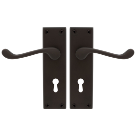 York Square Longplate - Std Keyhole