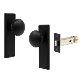 Sutton Square Longplate - Passage Set