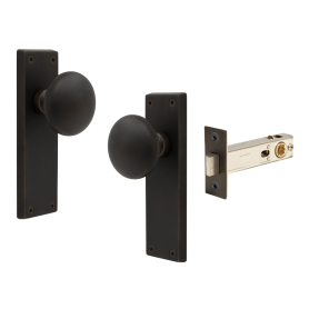 Sutton Square Longplate - Passage Set