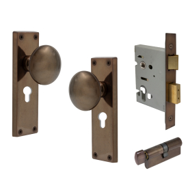 Sutton Square Longplate - Euro Locking Set