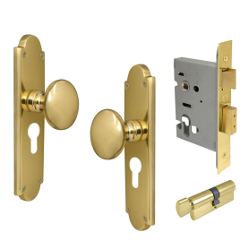 Sutton Victorian Longplate - Euro Locking Set