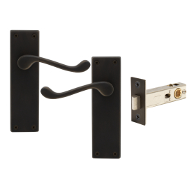 York Square Longplate - Passage Set