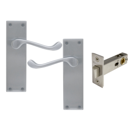 York Square Longplate - Passage Set