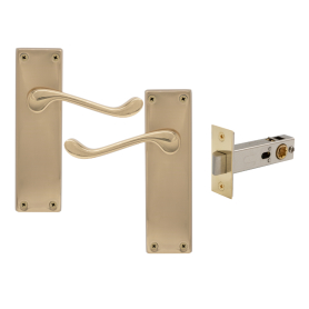 York Square Longplate - Passage Set