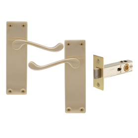 York Square Longplate - Passage Set