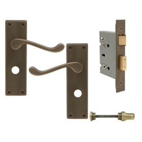 York Square Longplate - Privacy Set