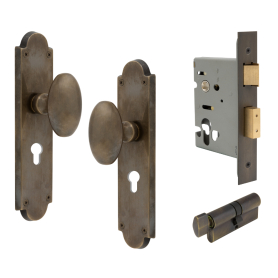 Camden Victorian Longplate - Euro Locking Set