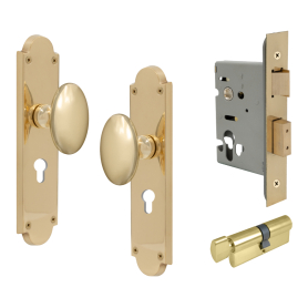 Camden Victorian Longplate - Euro Locking Set