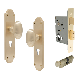 Camden Victorian Longplate - Euro Locking Set