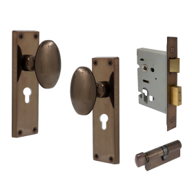 Camden Square Longplate - Euro Locking Set