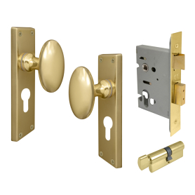 Camden Square Longplate - Euro Locking Set