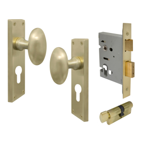Camden Square Longplate - Euro Locking Set