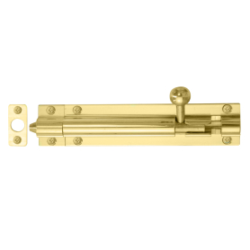 100mm Barrel Bolt - Straight