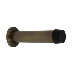 85mm Doorstop Concealed Skirting Fix - Brass