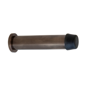85mm Skirting Doorstop Slimline - Brass