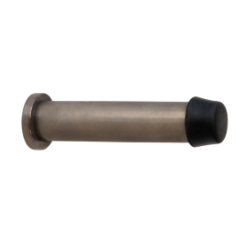 85mm Skirting Doorstop Slimline - Brass
