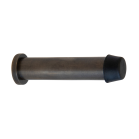 85mm Skirting Doorstop Slimline - Brass