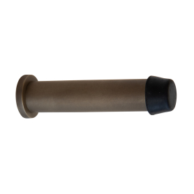 85mm Skirting Doorstop Slimline - Brass