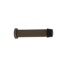 85mm Skirting Doorstop Slimline - Diamond Knurl